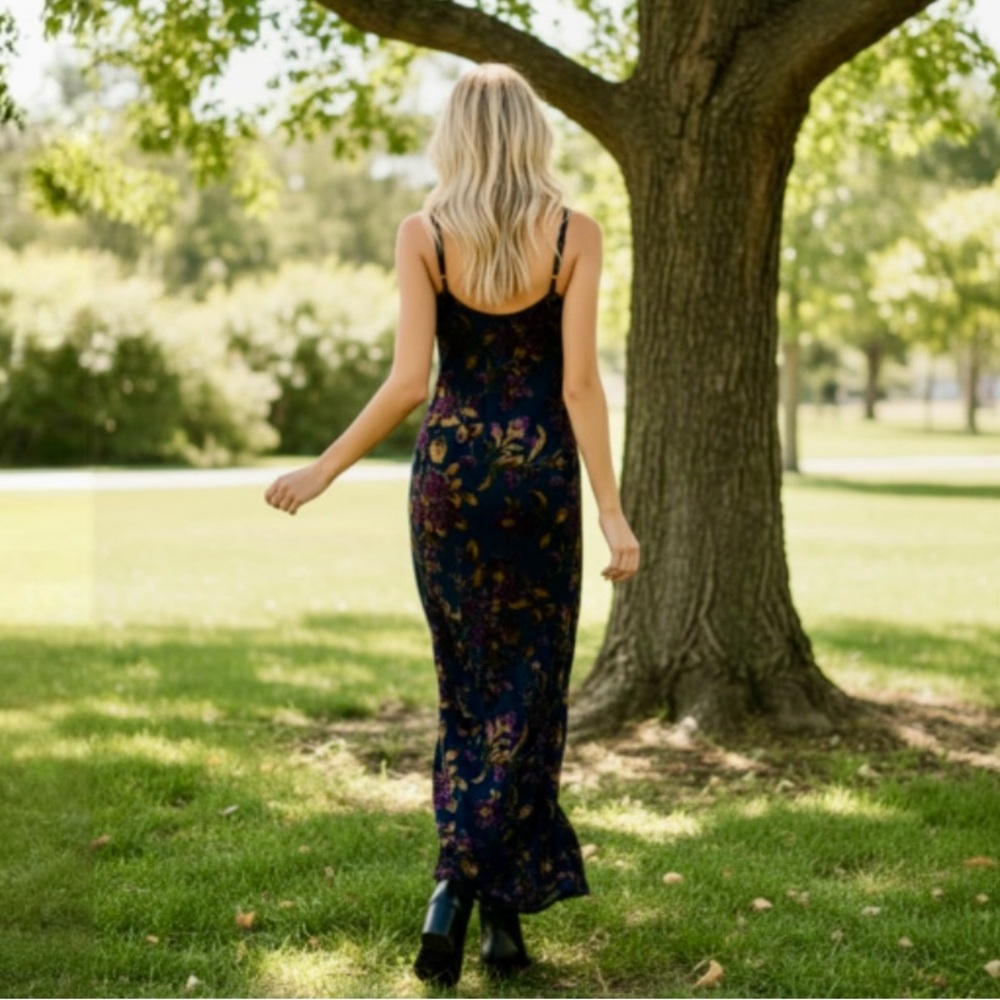 Raga Viola Velvet Sleeveless Maxi Dress - Picture 3 of 9